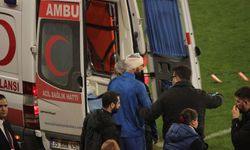 Bandırmasporlu futbolcu maçta hastanelik oldu