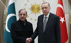 Cumhurbaşkanı Erdoğan Şahbaz Şerif’i kabul etti