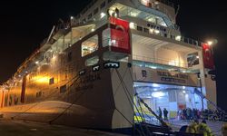 2 bin kişilik yolcu gemisi depremzedeler için demir attı