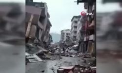 Hatay'da deprem sonrası dehşete düşüren görüntüler