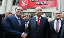 Erdoğan Erbakan'ı ziyaret etti!