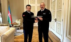 Aliyev, Bayraktar'ı kabul etti