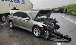AK Parti Milletvekili trafik kazası geçirdi!