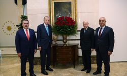 Erdoğan, Bahçeli, Destici ve Aksakal’ı kabul etti