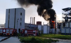 Lüleburgaz'da fabrika yandı!