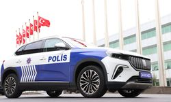 Türkiye'deki Togg marka ilk polis aracı hizmete girdi