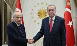 Erdoğan ve Bahçeli Beştepe'de bir araya geldi!