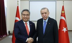 Cumhurbaşkanı Erdoğan Jin'i kabul etti!