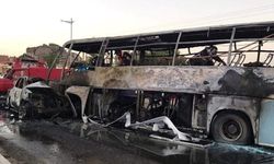 Katliam gibi kaza: Otobüstekilerin hepsi öldü!