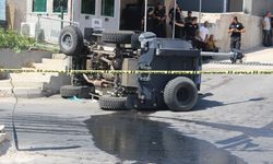 Zırhlı araç devrildi: Bir polis şehit oldu!
