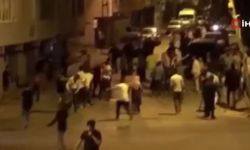 Başakşehir’de sopa ve küreklerle kavga!