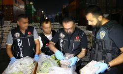 Mersin Limanı'nda 610 kilo kokain ele geçirildi