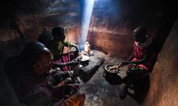 Kenya'nın Samburu bölgesindeki kabilelerin günlük yaşamı