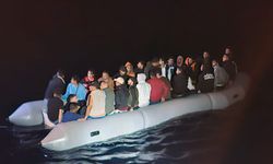45 düzensiz göçmen kurtarıldı