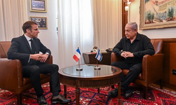 Macron ile Netanyahu bir araya geldi