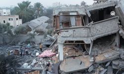 İsrail'in bombardımında yıkımın boyutu görüntülendi!
