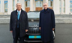 Erdoğan, Tokayev'e TOGG hediye etti!
