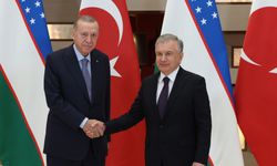 Erdoğan, Mirziyoyev ile görüştü!