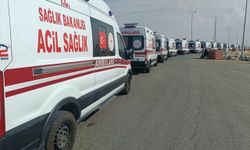Türkiye'den gönderilen ambulanslar Refah sınır kapısına ilerliyor!