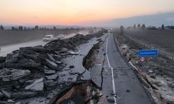 Depremin vurduğu yol 9 aydır onarılıyor!
