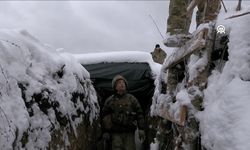 Ukrayna'da ağır kış şartları altında çatışma cephesi!