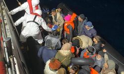 Ayvalık açıklarında 48 göçmen yakalandı!