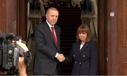 Erdoğan, Sakelaropulu ve Miçotakis ile bir araya geldi