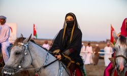 Umman'da geleneksel binicilik festivali