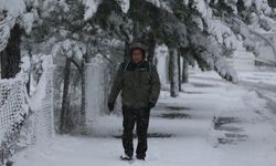 Eskişehir'de kar yağışı etkili oldu!
