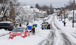 ABD'de kış fırtınası etkili oldu!