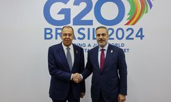 Bakanı Fidan ve Lavrov Brezilya'da görüştü!