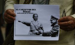 Bogota'da Filistin'e destek gösterisi!