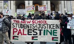 ABD'da öğrenciler Gazze için ders bırakıp yürüyüş yaptı!