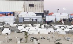 Filistinliler mezarlığa sığınmak zorunda kaldı