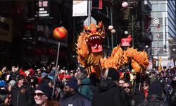 Çin yeni yılı New York'ta böyle kutlandı!