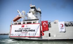 Gazze'ye yardım taşıyan 7'nci gemi uğurlandı!