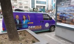 Kayseri’de DEM Parti’nin seçim aracı kurşunlandı