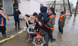 Kazakistan'da sel: Binlerce kişi tahliye edildi
