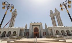 Batı Afrika'nın en büyük camisi ramazana hazır