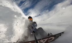Ergan Dağı Kayak Merkezi Snowboard yapan sporcuların mekanı!