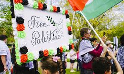 Michigan State Üniversitesinde Filistin'e destek sürüyor!
