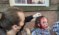 Hollanda'da Filistin destekçilerine sert müdahale!