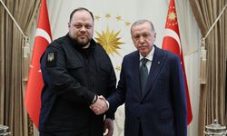 Erdoğan, Ukrayna Meclis Başkanını kabul etti!