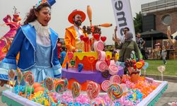 İzmir'de çocuk ve çikolata festivali düzenlendi