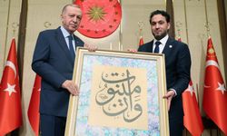 Cumhurbaşkanı Erdoğan’a anlamlı hediye
