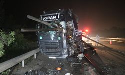 Anadolu Otoyolu’nda feci kaza