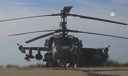 Rusya, Ka-52M helikopteriyle Ukrayna'daki hedefleri vurdu!