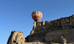 Medya temsilcileri Selime Katedrali'ni kuş bakışı izledi!