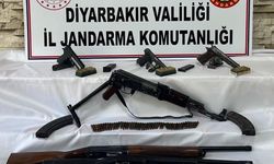 Diyarbakır'da kaçak silah operasyonu