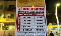 Bolu'da HGS ile otopark tartışması